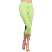 Women Casual Fitness Quick Drying Pants Exercise Knee-Length Slim Pants LY5