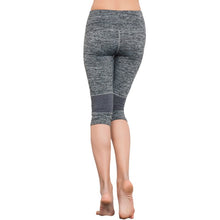 Women Casual Fitness Quick Drying Pants Exercise Knee-Length Slim Pants LY5
