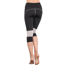 Women Casual Fitness Quick Drying Pants Exercise Knee-Length Slim Pants LY5