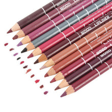 Women  Makeup Lip Liner Pencil Waterproof Eyeliner Eyebrow Pen Cosmetic