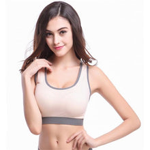 Women Fitness Stretch Workout Tank Tops Bras Racerback Padded S Bra