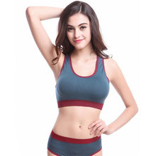 Women Fitness Stretch Workout Tank Tops Bras Racerback Padded S Bra