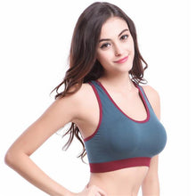 Women Fitness Stretch Workout Tank Tops Bras Racerback Padded S Bra