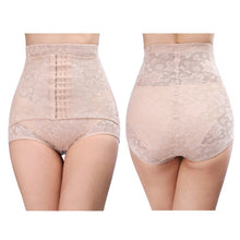 Women Flowers Print Postpartum Recovery Belly Waist Belt Shapewear Briefs Hip Abdomen Slim