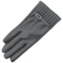 Women Full Finger PU Touch Screen Gloves Smartphone Tablet Mittens 4 Patterns PY6