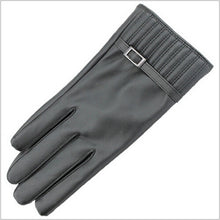 Women Full Finger PU Touch Screen Gloves Smartphone Tablet Mittens 4 Patterns PY6
