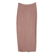 Women High Waist Office Pencil Skirt Straight Calf Length Midi Skirt Bodycon