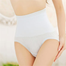 Women High Waist Solid Body Shaper Panties Postpartum Tummy Waist Trainer Corsets Underwear