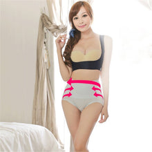 Women High Waist Solid Body Shaper Panties Postpartum Tummy Waist Trainer Corsets Underwear