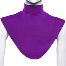 Women Hijab Extension Neck Check Back Cover Islamic Shirt Under Top 20 Colors  PY3