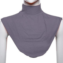 Women Hijab Extension Neck Check Back Cover Islamic Shirt Under Top 20 Colors  PY3