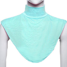 Women Hijab Extension Neck Check Back Cover Islamic Shirt Under Top 20 Colors  PY3