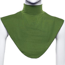 Women Hijab Extension Neck Check Back Cover Islamic Shirt Under Top 20 Colors  PY3