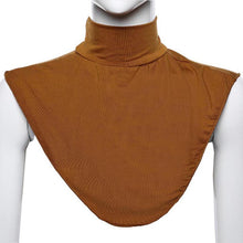 Women Hijab Extension Neck Check Back Cover Islamic Shirt Under Top 20 Colors  PY3