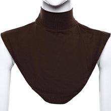 Women Hijab Extension Neck Check Back Cover Islamic Shirt Under Top 20 Colors  PY3