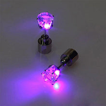 Women LED 9 Colors Imperial Crown Designed Trendy Charm Earrings Accessories Jewelry