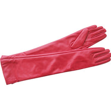 Women Ladies Opera Evening Party Gloves Faux Leather PU Over Elbow Long Glove 7 Colors PY6