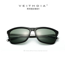 Women Men Retro Aluminum+TR90 Sunglasses Polarized Sun Glasses Eyewear for VEITHDIA Brand Designer Lunette De Soleil
