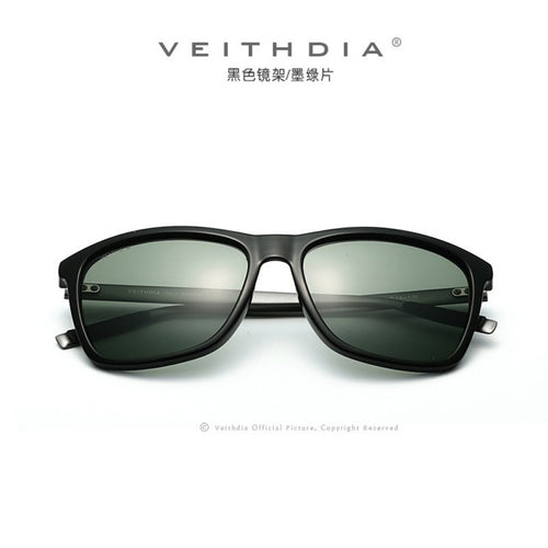 Women Men Retro Aluminum+TR90 Sunglasses Polarized Sun Glasses Eyewear for VEITHDIA Brand Designer Lunette De Soleil