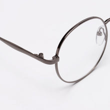Women Men Metal Frame Eyewear Brand Designer Nerd Geek Round Glasses Clear Lens Spectacles Oculos Feminino Hombre