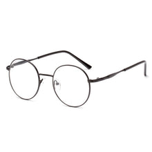 Women Men Metal Frame Eyewear Brand Designer Nerd Geek Round Glasses Clear Lens Spectacles Oculos Feminino Hombre