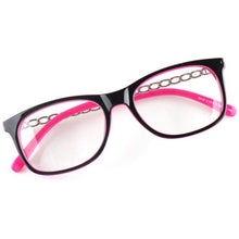 Women Nerd Myopia Eye Glasses Black Frame Clear Lens Eyewear Frames Eyeglasses  PY6
