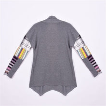 Women  Long Sleeve Knitwear Casual Outwear Jacket Coat Sweater Cardigan Gray