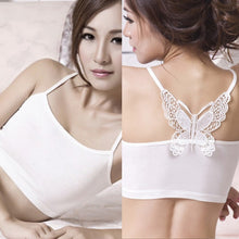 Women Render The Exposed Wipes Bosom Strapless Bowknot Lace Half Small Condole Belt Vest modal Cotton For