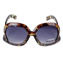 Women Retro  Overd Sunglasses Square Leg Bent Back Frame Sun Glasses Lunette De Soleil