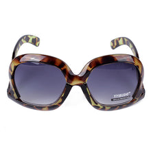Women Retro  Overd Sunglasses Square Leg Bent Back Frame Sun Glasses Lunette De Soleil
