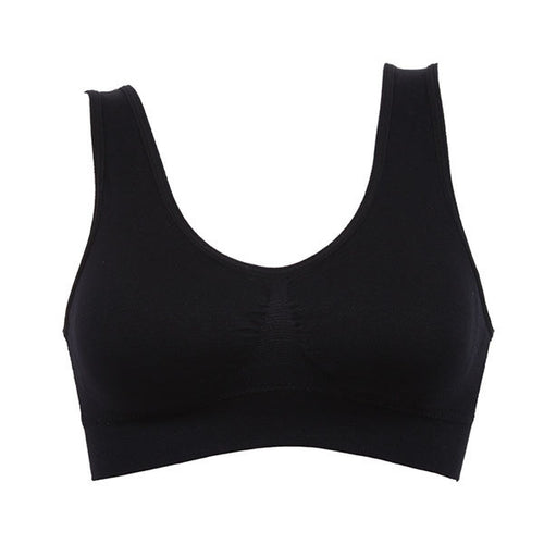Women Sexy Bra Vest Padded Crop Tank Tops Underwear 7 Colors No Wire-rim Bras