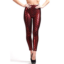 Women Sexy Mermaid Fish Scale Skinny Shine Legging Pants Jeggings 9 Colors