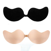 Women Sexy Silicone Push Up Bra Self-Adhesive Bust Front Closure Strapless Invisible Bras Brassiere