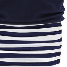 Women Sexy Striped Bodycon Casual Cocktail Party Mini Dress Dresses
