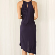 Women Sling Bodycon Dress Casual O-Neck Clothing Sexy Solid Tank Dresses