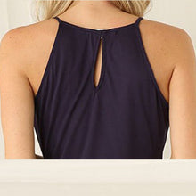 Women Sling Bodycon Dress Casual O-Neck Clothing Sexy Solid Tank Dresses