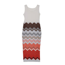 Women Long Dress BOHO Party Dress Beach Dress Lady Striped Maxi Sundress