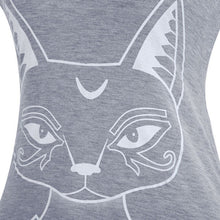Women Sexy Casual Boho Long Maxi Beach Dress cartoons Cat Sundress