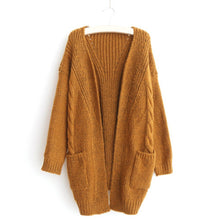 Women Sweater Jumper Coat Jacket Knitted Knitwear Outerwear Lady Warm Cardigan