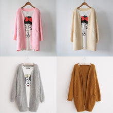 Women Sweater Jumper Coat Jacket Knitted Knitwear Outerwear Lady Warm Cardigan