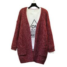 Women Sweater Jumper Coat Jacket Knitted Knitwear Outerwear Lady Warm Cardigan