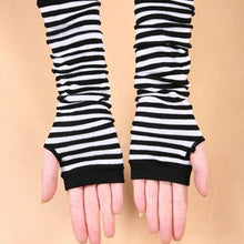 Women Warmer Gloves Long Knitted Wrist Arm Hand Warmer Fingerless Mitten