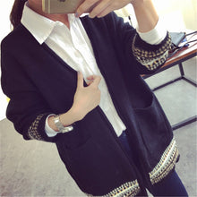 Women's Casual Long Cardigan Casual Ladies Slim Pocket Bat Sleeve Sweater S66