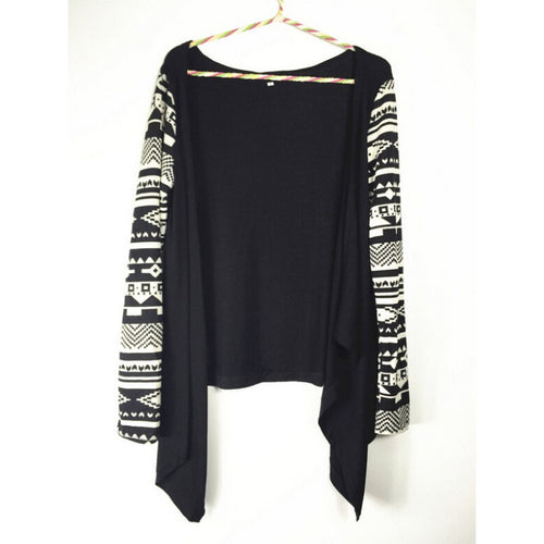 Women's  Irregular Sweater Cardigan Long Sleeve Casual Knit Coat Outwear
