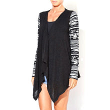 Women's  Irregular Sweater Cardigan Long Sleeve Casual Knit Coat Outwear