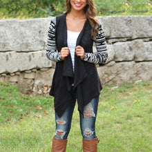 Women's  Irregular Sweater Cardigan Long Sleeve Casual Knit Coat Outwear