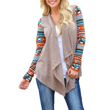 Women's  Irregular Sweater Cardigan Long Sleeve Casual Knit Coat Outwear