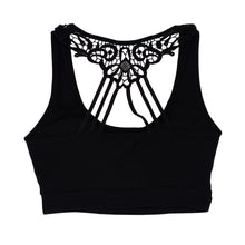 Women's  Push Up Bra Seamless Padded Workout Stretch Vest Tops