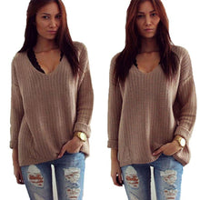 Women's Long Sleeve Knitwear Jumper Pullover Long Coat Jacket  Casual Sweater PY4