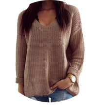 Women's Long Sleeve Knitwear Jumper Pullover Long Coat Jacket  Casual Sweater PY4